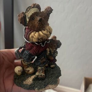 Boyd’s Bear Charming Bear Figurine with Golf Motif